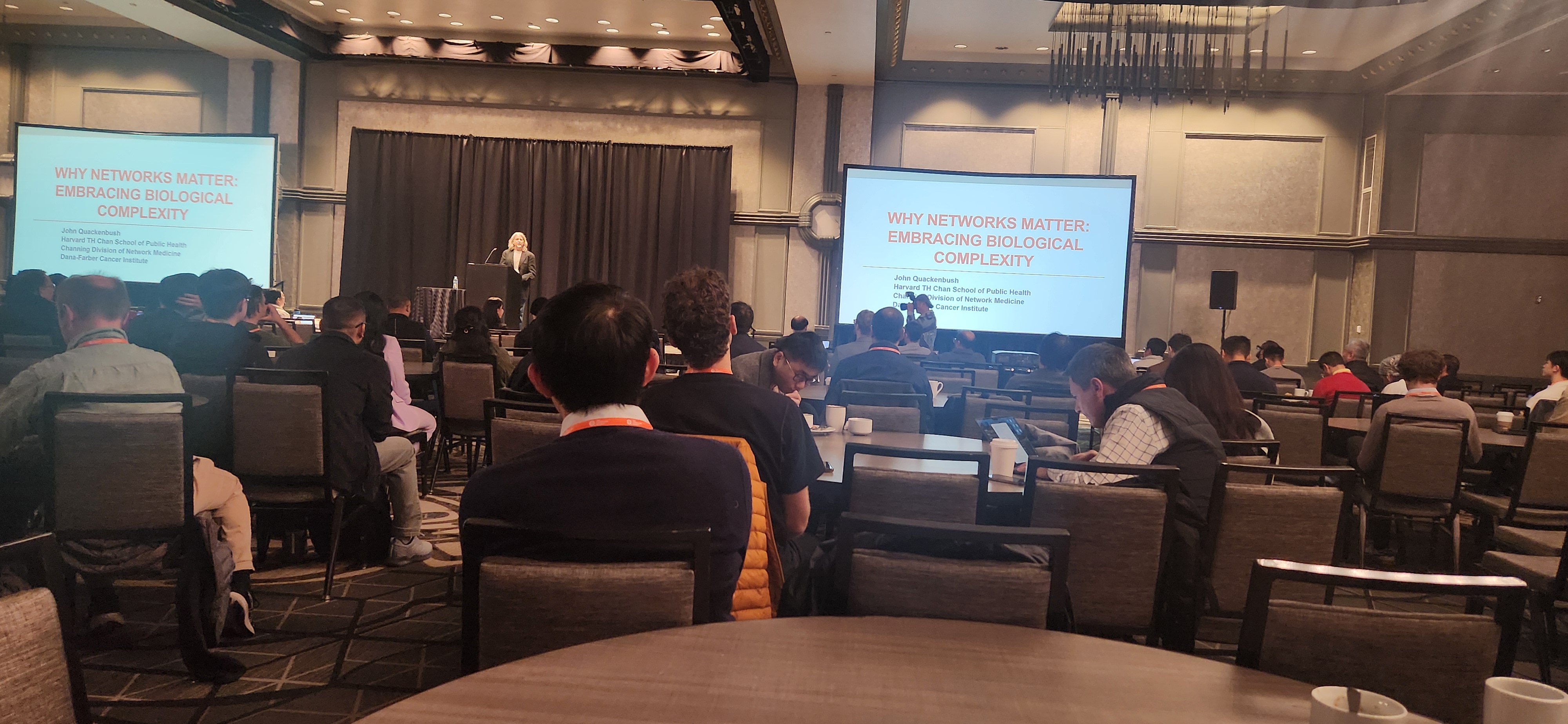 Room view during John Quackenbush keynote