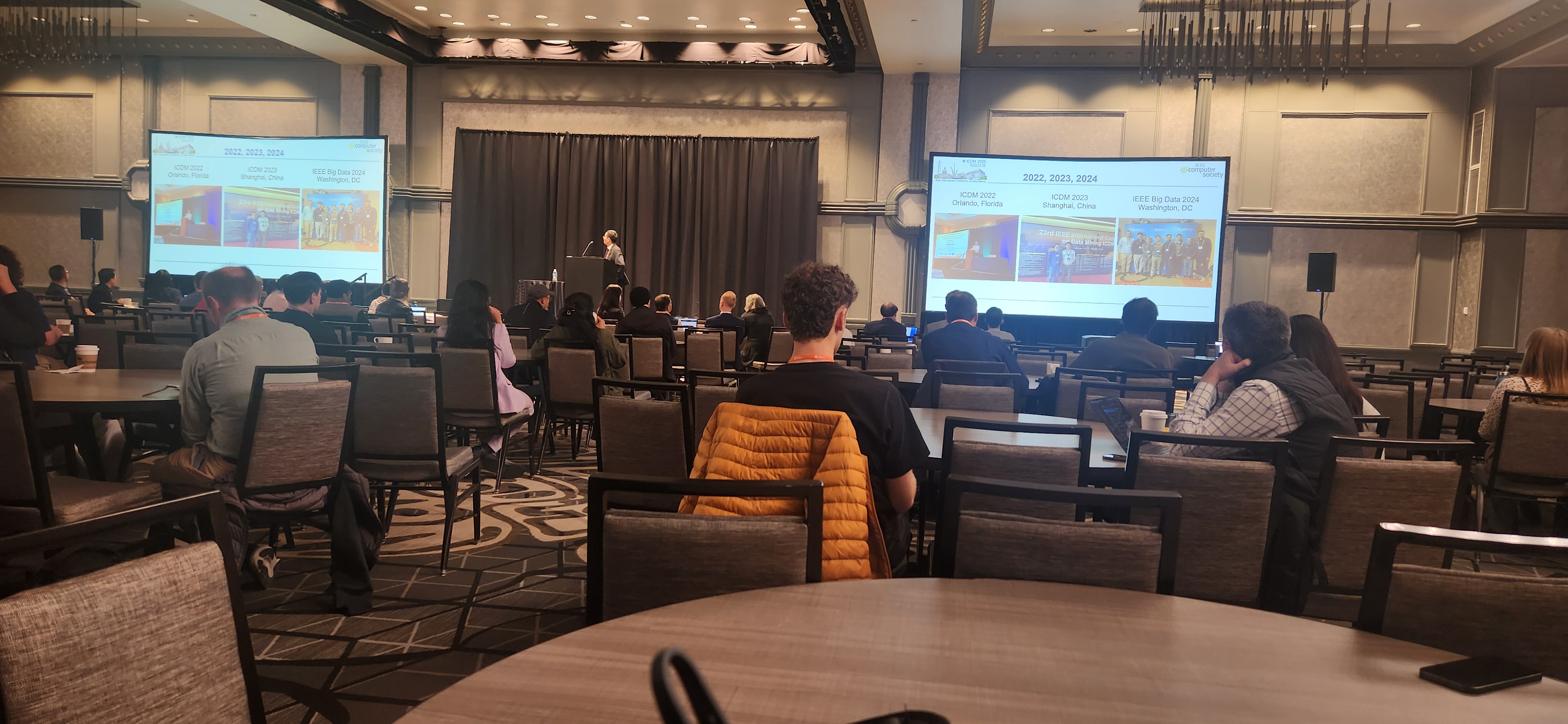 Slide showing ICDM in previous years